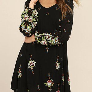 Free People Black Dress